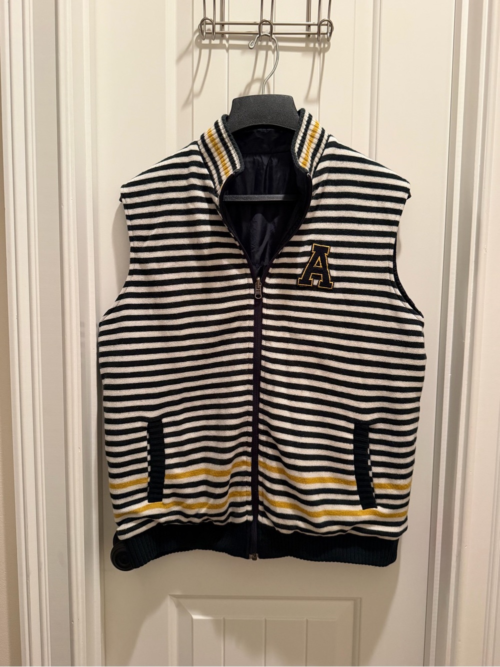 Arrow Sport Reversible Striped App State Vest